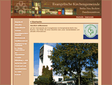 Tablet Screenshot of neu-buckow.de